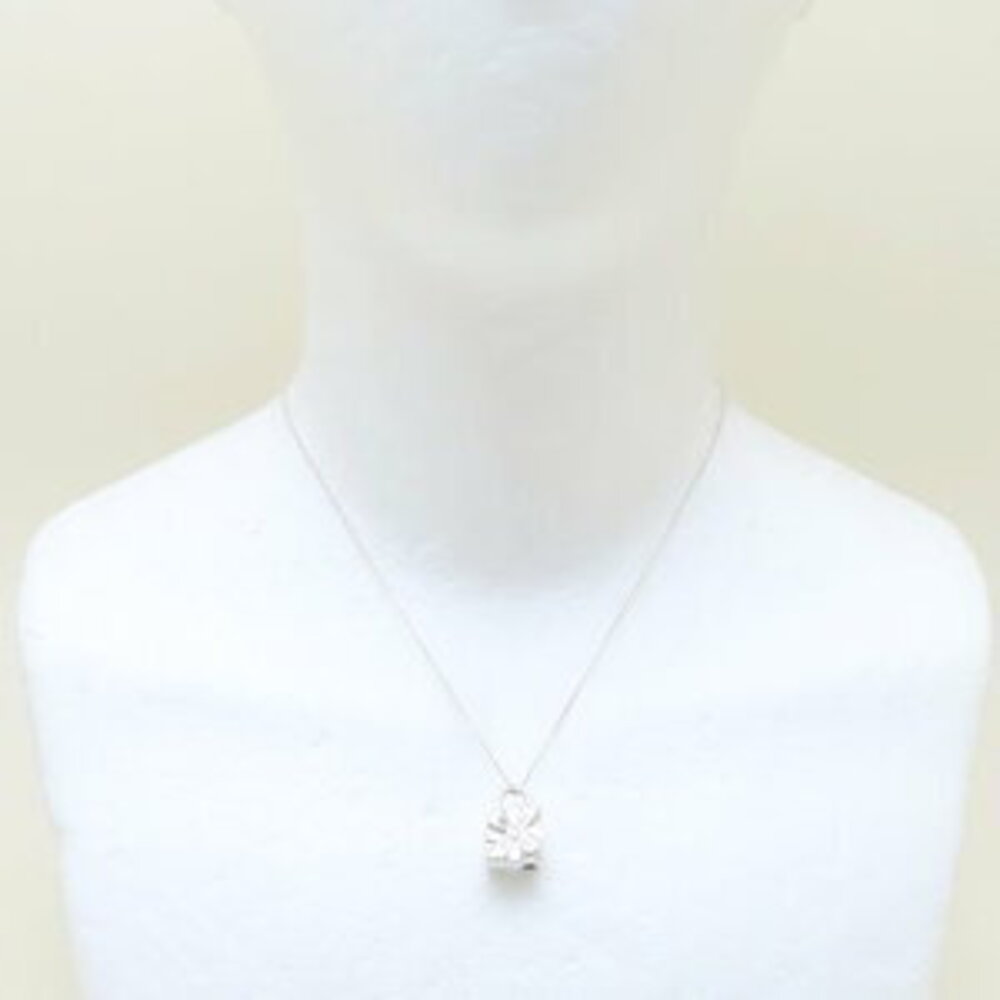 TIFFANY Lock Necklace Silver
